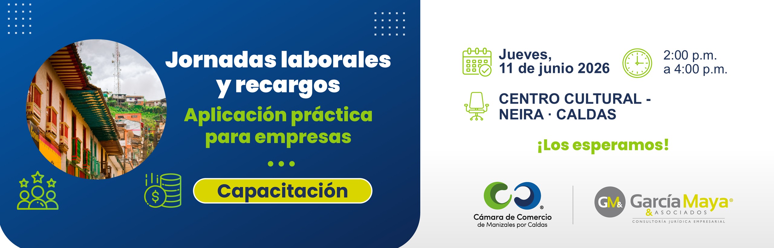 Jornadas Laborales y Recargos - Neira 