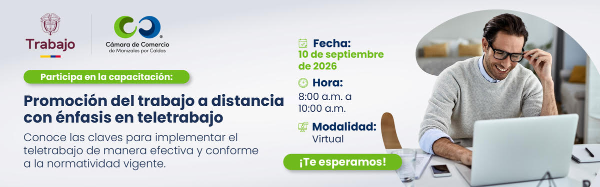 Promoción del trabajo a distancia con énfasis en teletrabajo