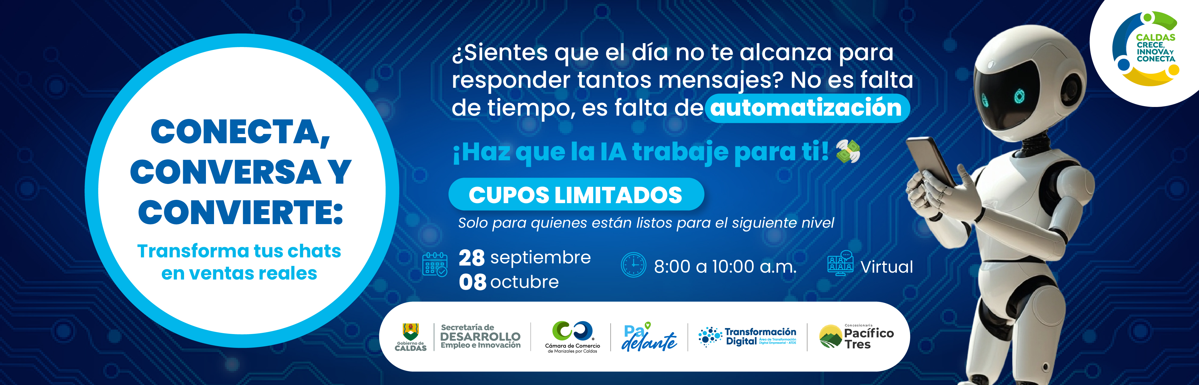 🚀 Conecta, conversa y convierte: Transforma tus chats en ventas reales.
