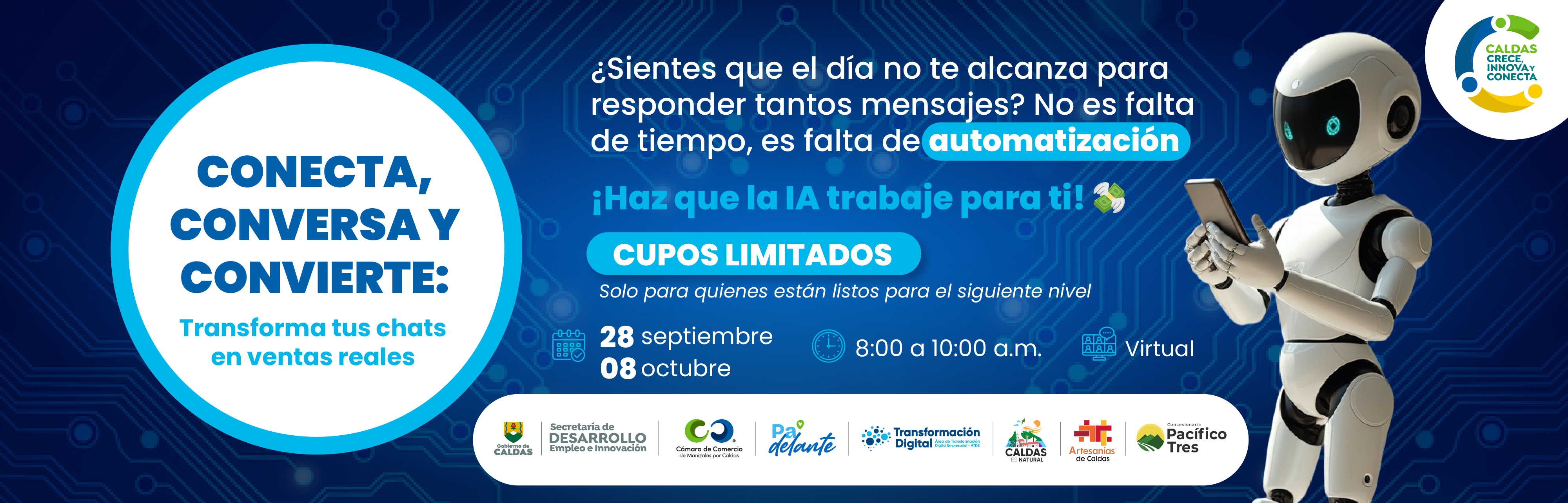 🚀 Conecta, conversa y convierte: Transforma tus chats en ventas reales.